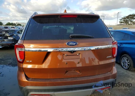 2017 Ford Explorer Xlt из США, поврежденный, VIN 1FM5K8D8XHGC26642
